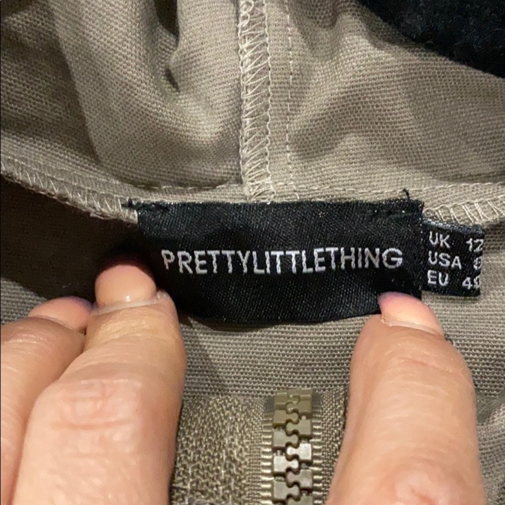 Taupe Utility pullover - Picture 3 of 6